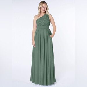 AZAZIE MOLLY dress - Eucalyptus